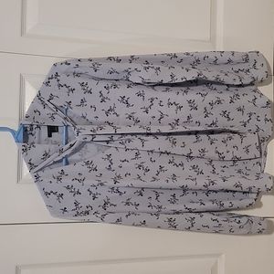 Ann Taylor floral long Sleeves blouse